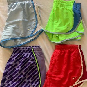 Nike shorts (variety of colors, all small)
